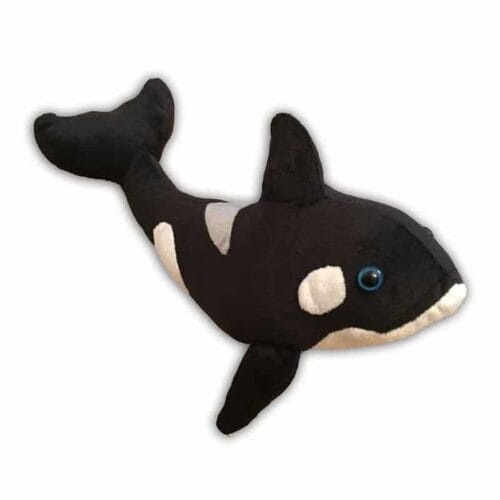 orca plush white background 3sq
