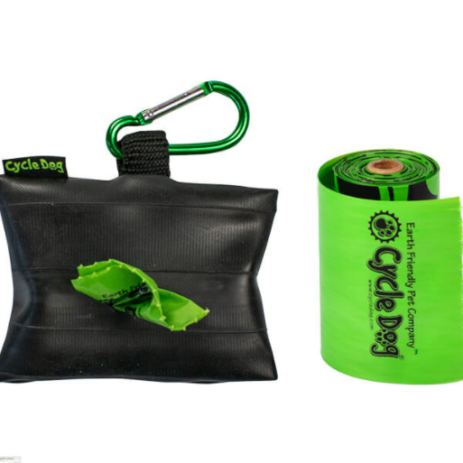 The Green Poop Bag 100% Compostable Dog Poop Bag Rolls - 45 bags