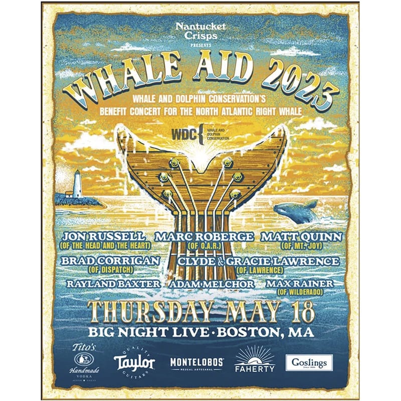 Whale Aid Boston sponsored by Nantucket Crisps