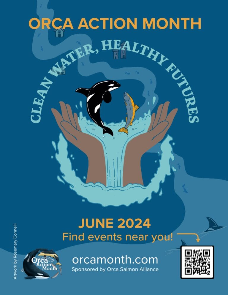 Orca Action Month poster